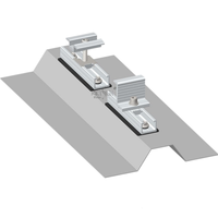 Kit de rails de montage solaire miniatures en aluminium ARTSIGN, rails photovoltaïques personnalisables, solution multi-scènes pour toit en métal, toit en tuiles