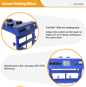 Essiccatore Automatico Flash 220V/6000W per Serigrafia su T-Shirt, Grande Formato Personalizzabile - Product Image 5