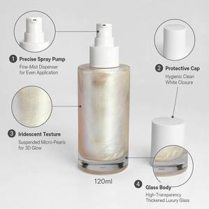 <span class=keywords><strong>Huile</strong></span> corporelle scintillante cosmétique MLM <span class=keywords><strong>SPF</strong></span> <span class=keywords><strong>50</strong></span>, brume chatoyante, OEM 100 pièces, marque privée - Product Image 4