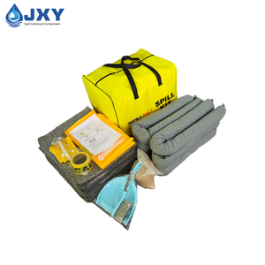 Kits universales de 80L para derrames de materiales corrosivos, fluidos comunes como derrames de refrigerante, etanol, pesticidas, solventes y agua. - Product Image 3