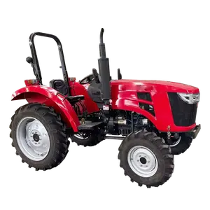 Günstiger Preis 4WD 4x4 80 PS großer starker Garten traktor mit Kabine