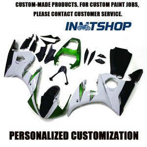 INMTSHOP - Kit de <span class=keywords><strong>Carenado</strong></span> y Carrocería de Plástico para Motocicleta Yamaha YZF <span class=keywords><strong>R6</strong></span> <span class=keywords><strong>2005</strong></span> - Personalización a Medida - Product Image 2