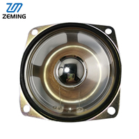 Subwoofer carré étanche 66 mm (2,6 pouces) 8 ohms 10 W, haut-parleur pleine gamme en Mylar pour système audio Bluetooth extérieur DIY