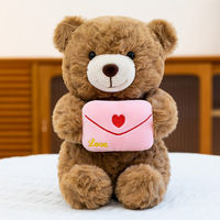 Ours en peluche super doux en coton PP, adorable jouet en peluche pour filles, cadeau idéal