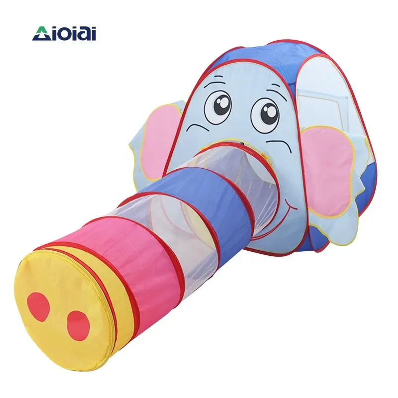 AIOIAI Pop Up Tent Long Tunnel Toys Play Tent Tunnel Toy