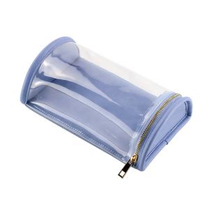 Bolsa organizadora de <span class=keywords><strong>maquillaje</strong></span> de Pvc transparente al por mayor, bolsa de <span class=keywords><strong>maquillaje</strong></span>, brocha de <span class=keywords><strong>maquillaje</strong></span>, bolsa de cosméticos de viaje con cremallera transparente - Product Image 4