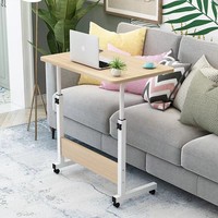 Table d'ordinateur portable simple et amovible, bureau d'étude à domicile et au chevet, support d'ordinateur portable paresseux