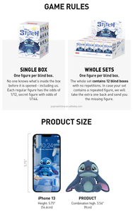 Oficial Original POP MART Labubu <span class=keywords><strong>Stitch</strong></span> <span class=keywords><strong>Little</strong></span> Emotions Series Figuras <span class=keywords><strong>de</strong></span> PVC Adorable <span class=keywords><strong>Stitch</strong></span> Labubu Collectibles - Product Image 6