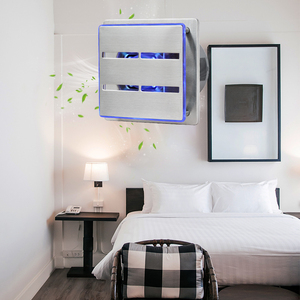 Ventilateur d'extraction de salle de bain Seicoi Electric OEM/ODM avec lumière, étanche IPX4, en acier inoxydable, aspiration d'air 100 mm - Product Image 2