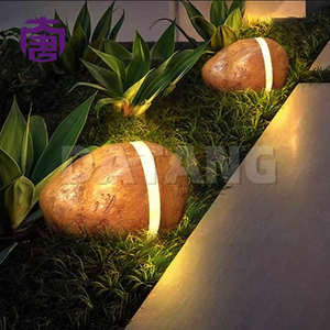 Luces LED de Navidad para Exteriores con Diseño de Piedra Brillante, IP65, Lámpara Decorativa para Parques, Caminos, Paisajes y Eventos Temporales - Product Image 3