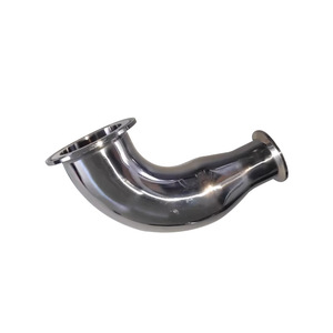 Coude réducteur en acier inoxydable 304 sans soudure, norme DIN, finition 2B, section ronde, procédé de cintrage - Product Image 1