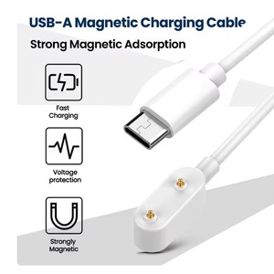 Cable cargador para Huawei Watch Fit 3 Fit 2, compatible con Mini Cable de carga tipo C para <span class=keywords><strong>Honor</strong></span> Band 10 9 7 6 <span class=keywords><strong>Honor</strong></span> Band 10 <span class=keywords><strong>8</strong></span> 7 - Product Image 2