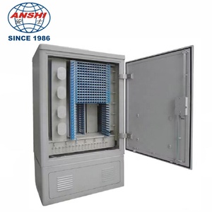 Gabinete de distribución de <span class=keywords><strong>fibra</strong></span> ANSHI para exteriores <span class=keywords><strong>FDT</strong></span> 288 con 48 96 144 288 576 720 núcleos para redes 4G y 3G Producto FTTH - Product Image 5