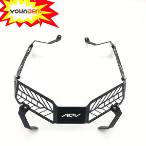 YD-121802 moto phare avant Grille garde couverture protecteur décor pour <span class=keywords><strong>Honda</strong></span> <span class=keywords><strong>ADV</strong></span> <span class=keywords><strong>150</strong></span> <span class=keywords><strong>2019</strong></span> 2020 2021 - Product Image 4