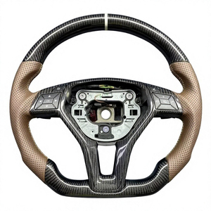 Volante Personalizado de Fibra de Carbono Real para Mercedes-Benz Clase E W213 S213 2017 2018 2019 2020 2021 <span class=keywords><strong>2022</strong></span> 2023 E300 E350 - Product Image 5