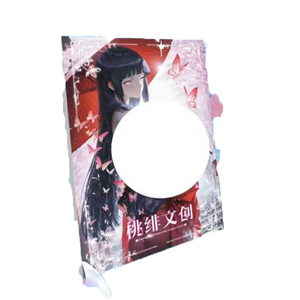 การ์ด Waifu อนิเมะหญิงลายวัฒนธรรมเซ็กซี่รูปลูกพีชสีแดงเข้ม20กล่องสำหรับ A5 - Product Image 6