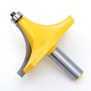 ラウンドオーバールータービット半径1- 1/2 "コーナーラウンドエッジ形成カッターラウンドプロファイリングボールベアリングガイド1/2" シャンク - Product Image 5