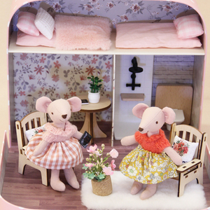 Set de Regalo para el Día del Niño, Set de Regalo a Escala 1/12, Combinable Libremente/Set de Regalo de Casa de Muñecas de Doble Capa con Múltiples Temas - Product Image 5