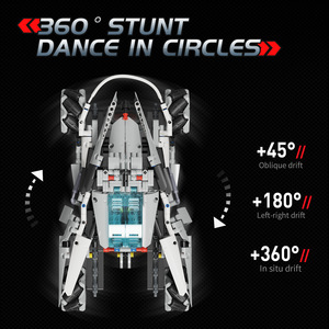 Star Hunts Poseidon Chariot Robot <strong>2</strong> 1 <strong>2</strong>.4G <strong>Remote</strong> <strong>Control</strong> Steam <strong>Programming</strong> Path Mode Gyroscope Mode Plastic Puzzle Block Set - Product Image 3