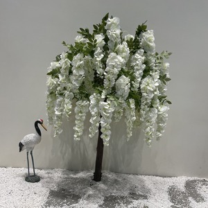 <span class=keywords><strong>Arbre</strong></span> à <span class=keywords><strong>fleurs</strong></span> artificiel en soie personnalisable, grand <span class=keywords><strong>arbre</strong></span> à <span class=keywords><strong>fleurs</strong></span> roses artificielles pour la décoration de mariage et de la maison - Product Image 5