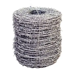 1.8毫米2毫米200m 500m防护网监狱麻铁聚氯乙烯涂层双热浸镀锌铁丝网