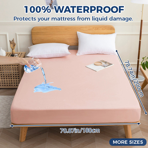 Sábana impermeable fábrica al por mayor, aislamiento de orina COLCHÓN DE PROTECCIÓN Cove - Product Image 4