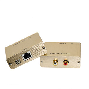 Extensor de <span class=keywords><strong>Audio</strong></span> estéreo HI-FI RL <span class=keywords><strong>Balun</strong></span>, dispositivo sobre UTP Cat5e <span class=keywords><strong>RJ45</strong></span>, 1000 metros, pasivo, 20 Hz a 20 KHz, precio de fábrica - Product Image 6