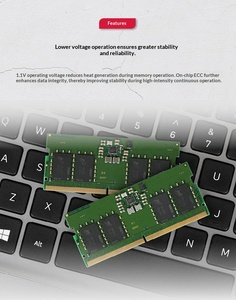 Mémoire RAM DDR4 4 Go 2133/2400/2666/2933/3200 MHz SODIMM pour ordinateur portable - Product Image 5