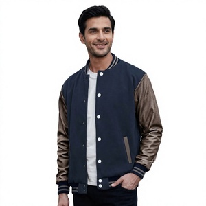 Nouvelles Vestes Universitaires Homme 2026 Personnalisées de Haute Qualité – Vente en Gros à Bas Prix, Manches Longues, Imperméables, Respirantes, en Laine pour l'Hiver - Product Image 1