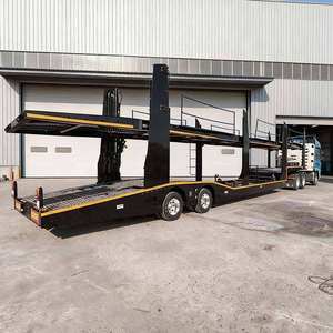 Semirremolque Portacoches de Acero de 3 Ejes y Alta Capacidad para Transporte de Vehículos, Gran Venta - Product Image 6