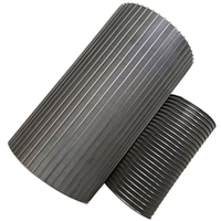 Élément filtrant conique en acier inoxydable 304/316 pour tambour Johnson, filtre à tamis métallique en fibre, résistant aux hautes températures