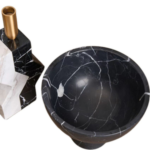 Bol à dessert en <span class=keywords><strong>marbre</strong></span> de style japonais tasse de <span class=keywords><strong>yaourt</strong></span> à crème glacée créative plat de ramen en pierre fait à la main pour la cuisson et le dîner - Product Image 3