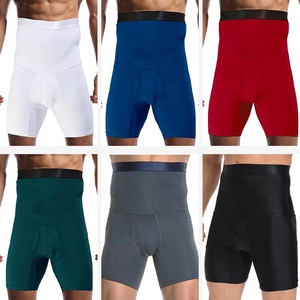 Pantaloncini Modellanti da <span class=keywords><strong>Uomo</strong></span> a Vita Alta con Controllo Pancia e Compressione per il Supporto della Postura - Product Image 5