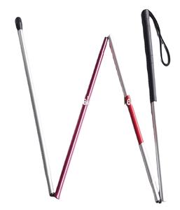 Новая модель белых и красных тростей для слепых, трость для слепых тростей, цены - Product Image 6