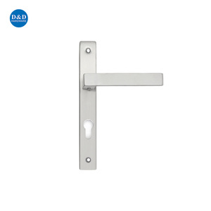 Poignée de <span class=keywords><strong>porte</strong></span> en aluminium à cadre étroit en acier inoxydable 304 316 avec <span class=keywords><strong>plaque</strong></span> Poignée de <span class=keywords><strong>porte</strong></span> à coin carré avec <span class=keywords><strong>plaque</strong></span> - Product Image 5