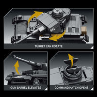 TK9001 - Juego de Bloques de Construcción a Escala 1:35 del Tanque Mediano Panzer IV Sd Kfz 161 Alemán de la Segunda Guerra Mundial, Modelo Coleccionable Militar para Aficionados Adultos