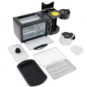 Machine à petit-<span class=keywords><strong>d</strong></span>éjeuner trois en un, grille-<span class=keywords><strong>pain</strong></span> multifonctionnel, machine à café, machine à <span class=keywords><strong>pain</strong></span> et machine tout-en-un pour un usage domestique - Product Image 6