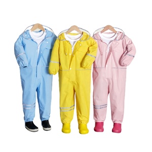 <strong>Waterproof</strong> Polyester Material Rain Suit Raincoats Rain Children <strong>Overalls</strong> - Product Image 2