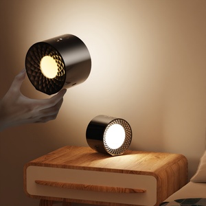 Lampe murale ronde à télécommande, rechargeable, à fixation magnétique, pour couloir, style nordique, en promotion - Product Image 5