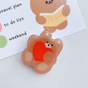 공장 맞춤형 로고 휴대폰 손가락 그립 홀더 원형 휴대폰 홀더 태블릿 거치대 - Product Image 4