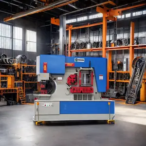 Equipo de punzonado CNC hidráulico Nueva condición Ironworker Máquina punzonadora de agujeros de metal
