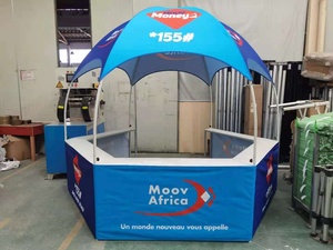 Tente extérieure <span class=keywords><strong>de</strong></span> dôme <span class=keywords><strong>de</strong></span> kiosque du salon commercial 3x3m fait sur commande pour la promotion - Product Image 6