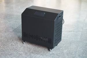 Baignoire froide ronde en cèdre rouge pour la récupération musculaire, bain de glace pour 1 personne avec bois naturel - Product Image 5