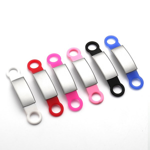 Rarewe Pet Accessories Cats <strong>Dogs</strong> ID <strong>Tag</strong> Factory Cheap Price Stainless Steel <strong>Silicone</strong> Pet Information <strong>Tag</strong> QR Code Pet <strong>Dog</strong> ID <strong>Tag</strong> - Product Image 4