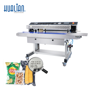 FRP-1120WH Hualian Horizontal Nitrogênio Gás Flushing Impressão Contínua Banda Máquina Seladora para Snack Nut Seafood - Product Image 6