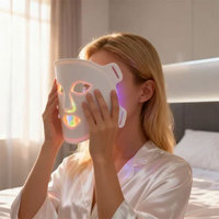 Nouvel appareil de soin de la peau à LED segmenté, masque oculaire de luminothérapie à domicile