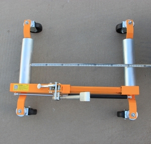 Portable Manual Hydraulic Car Tire Lifter Mover <strong>Dolly</strong> 4 Ton Load Steel Frame with Anti-Slip Rubber Pads OEM Available - Product Image 6