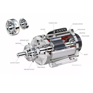 Chuyển Đổi EV Động Cơ 40kw 60kw 70kw 80kw 100kw 140KW 1.5T-20T Cho Xe Tải Điện - Product Image 5
