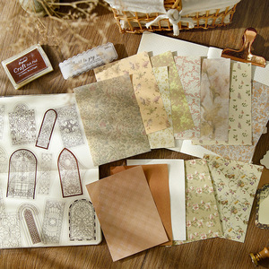 Pegatinas Decorativas Retro para <span class=keywords><strong>Libros</strong></span> con Diseños de Arte Literario, Paquete de Formas Variadas - Product Image 3