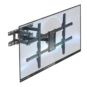 Charmount Max VESA 800*400mm Full Motion TV Monitor de Parede Suporte Articulatiion Giratória Universal 85 ''TV Mount